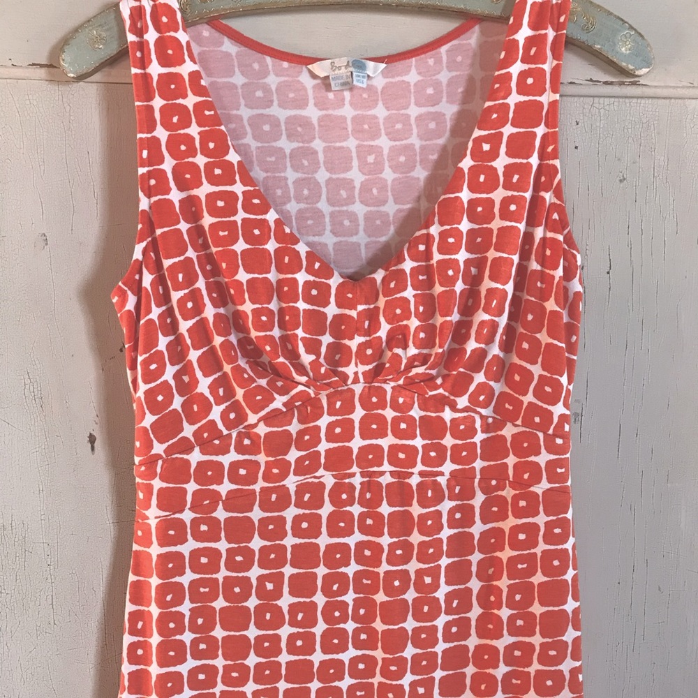 Soft cotton graphic printed tank top - Boden